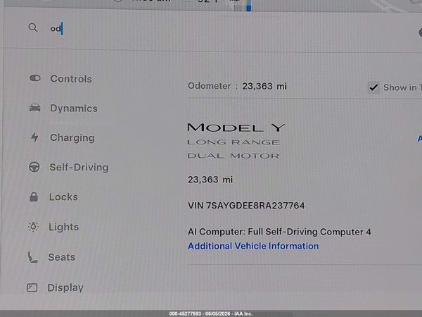 2024 TESLA MODEL Y