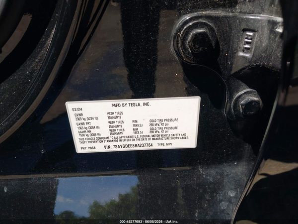 2024 TESLA MODEL Y
