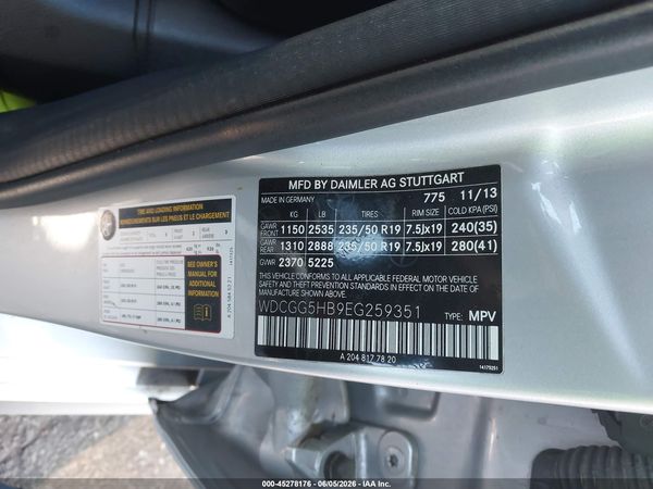 2014 MERCEDES-BENZ GLK 350 GLK350
