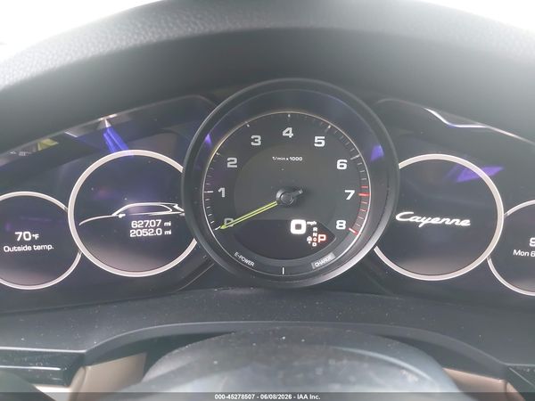 2021 PORSCHE CAYENNE E-HYBRID