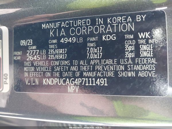 2023 KIA SPORTAGE HYBRID LX