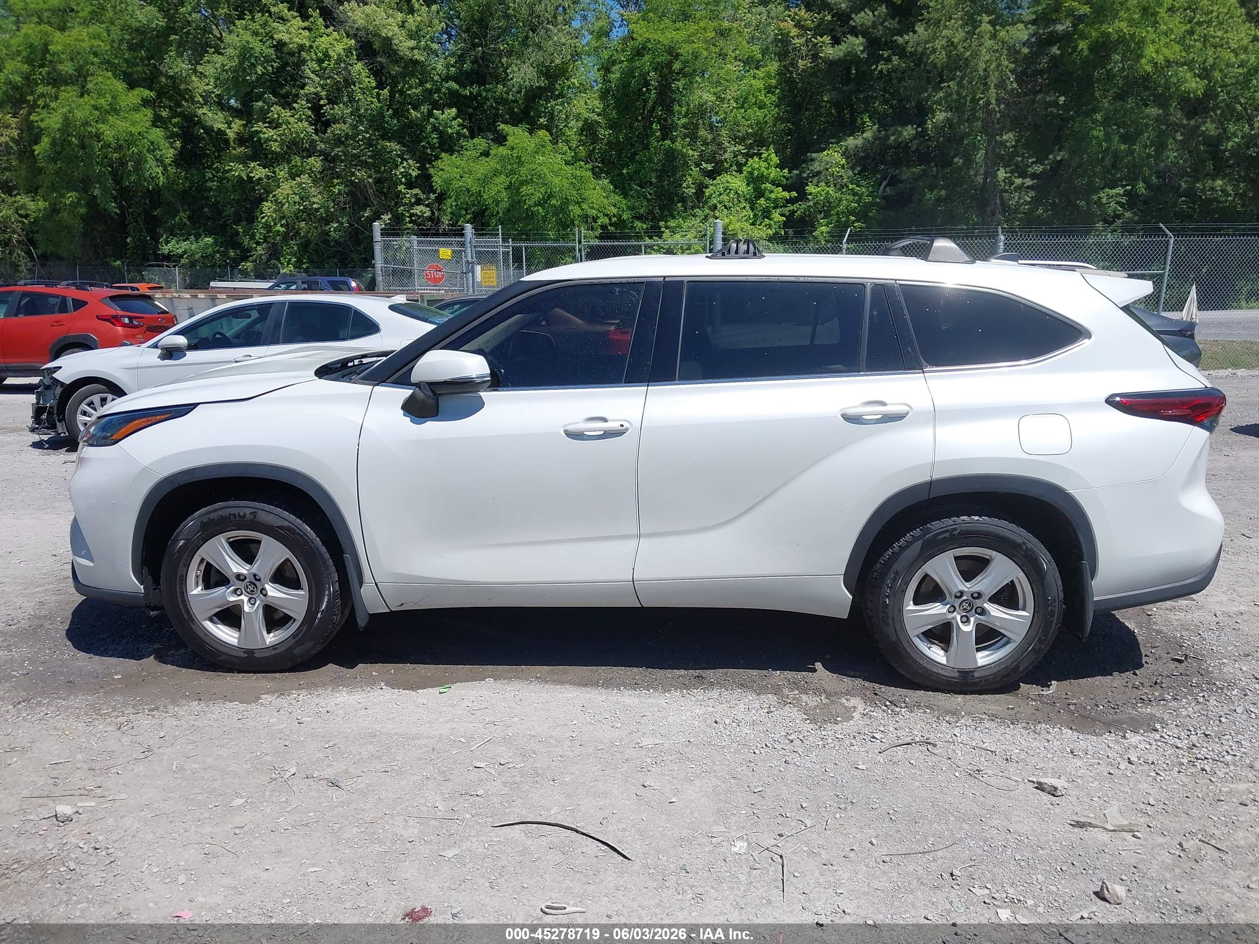 2022 TOYOTA HIGHLANDER LE