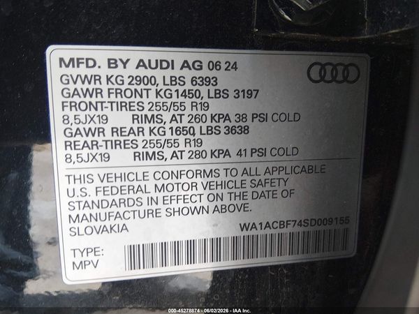 2025 AUDI Q7
