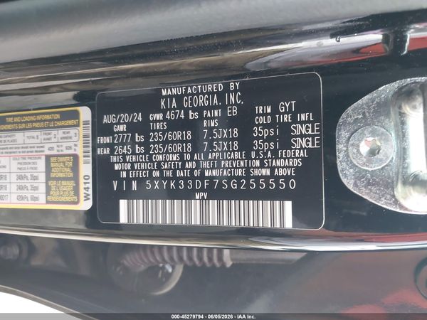 2025 KIA SPORTAGE EX