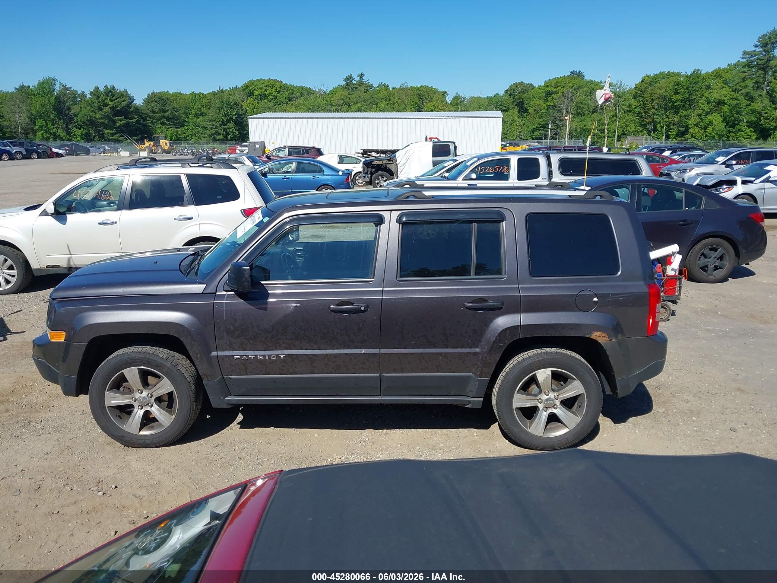 2017 JEEP PATRIOT HIGH ALTITUDE 4X4
