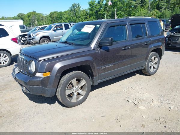 2017 JEEP PATRIOT HIGH ALTITUDE 4X4