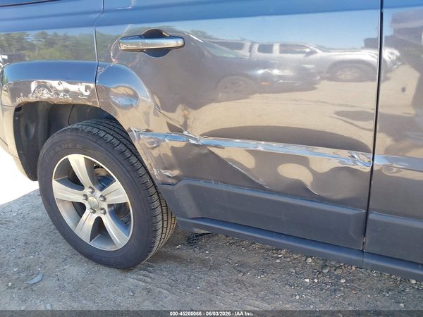 2017 JEEP PATRIOT HIGH ALTITUDE 4X4