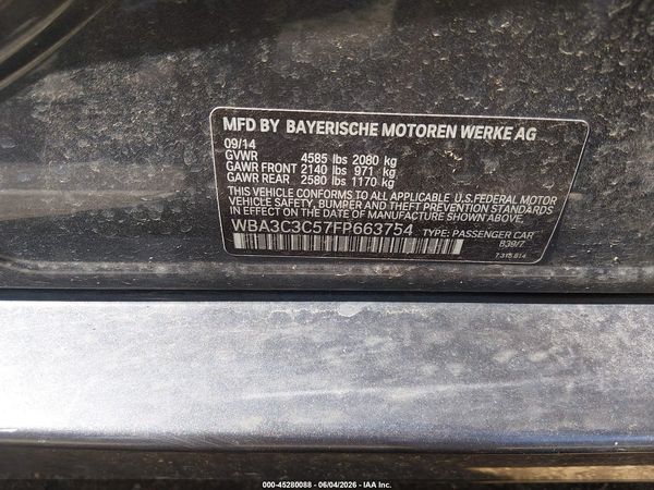 2015 BMW 320I XDRIVE