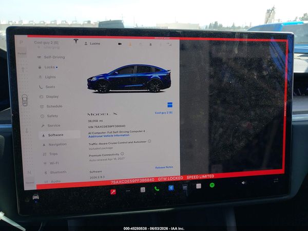 2023 TESLA MODEL X