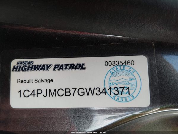 2016 JEEP CHEROKEE LATITUDE