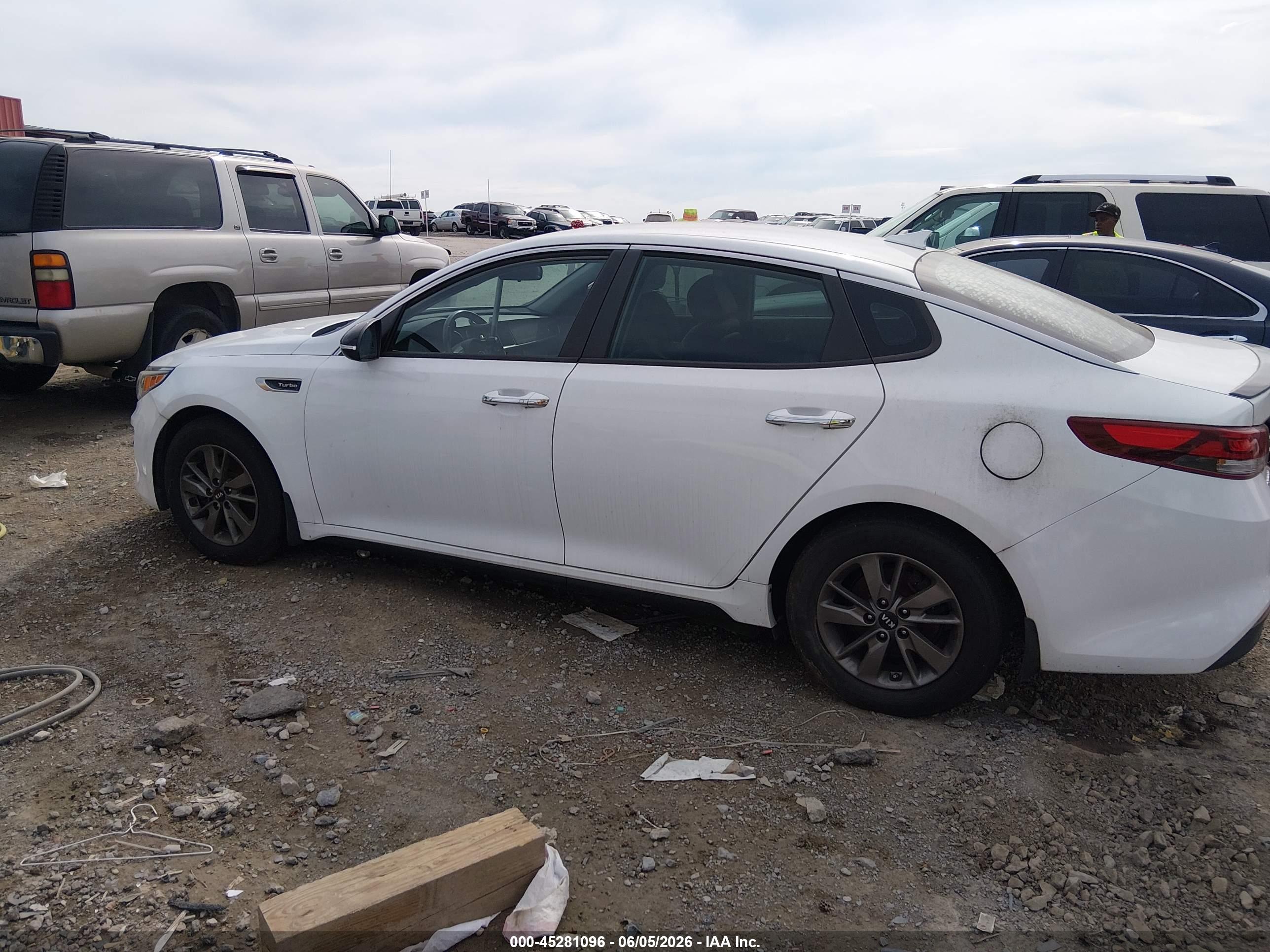 2017 KIA OPTIMA LX TURBO