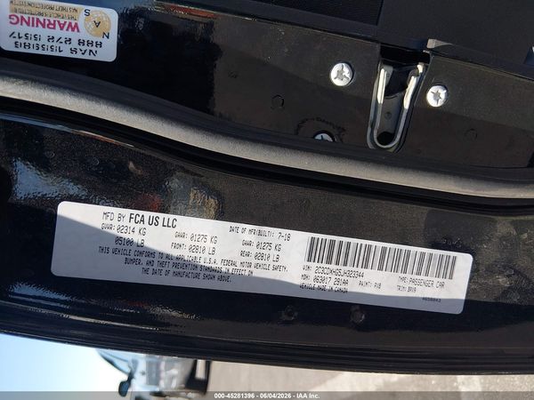 2018 DODGE CHARGER SXT PLUS RWD