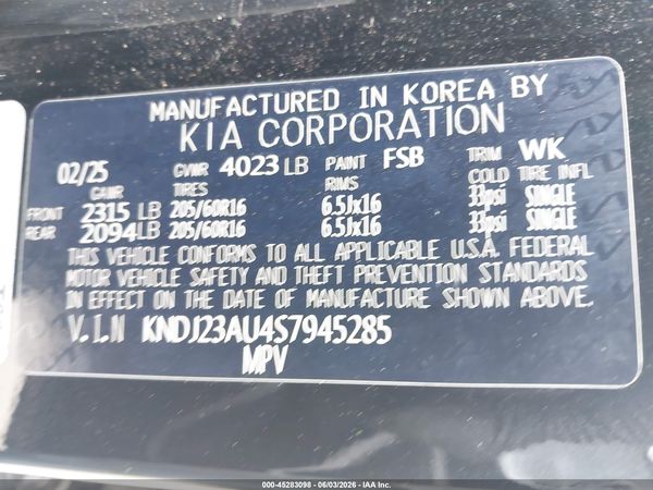 2025 KIA SOUL LX