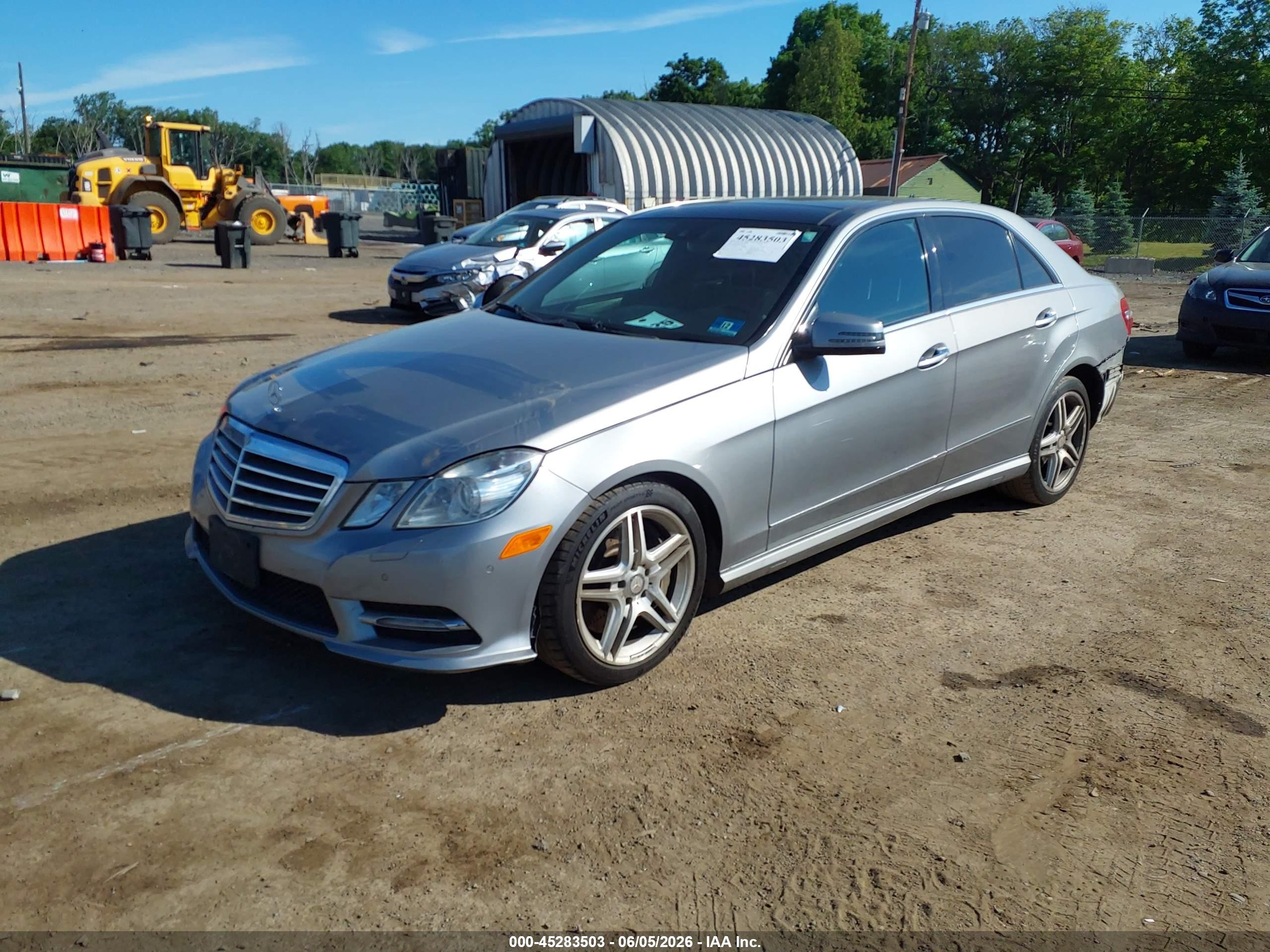 2013 MERCEDES-BENZ E 550 4MATIC
