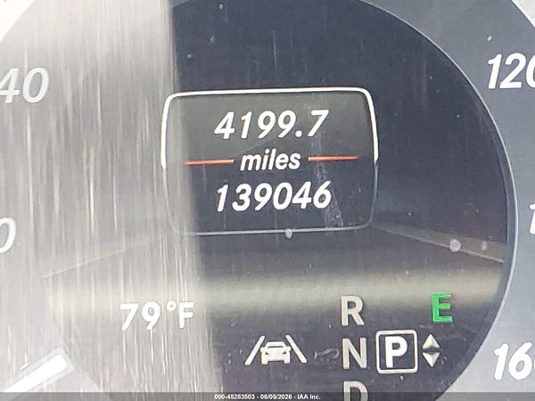 2013 MERCEDES-BENZ E 550 4MATIC