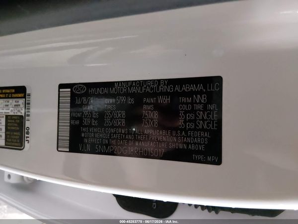 2024 HYUNDAI SANTA FE HYBRID SEL