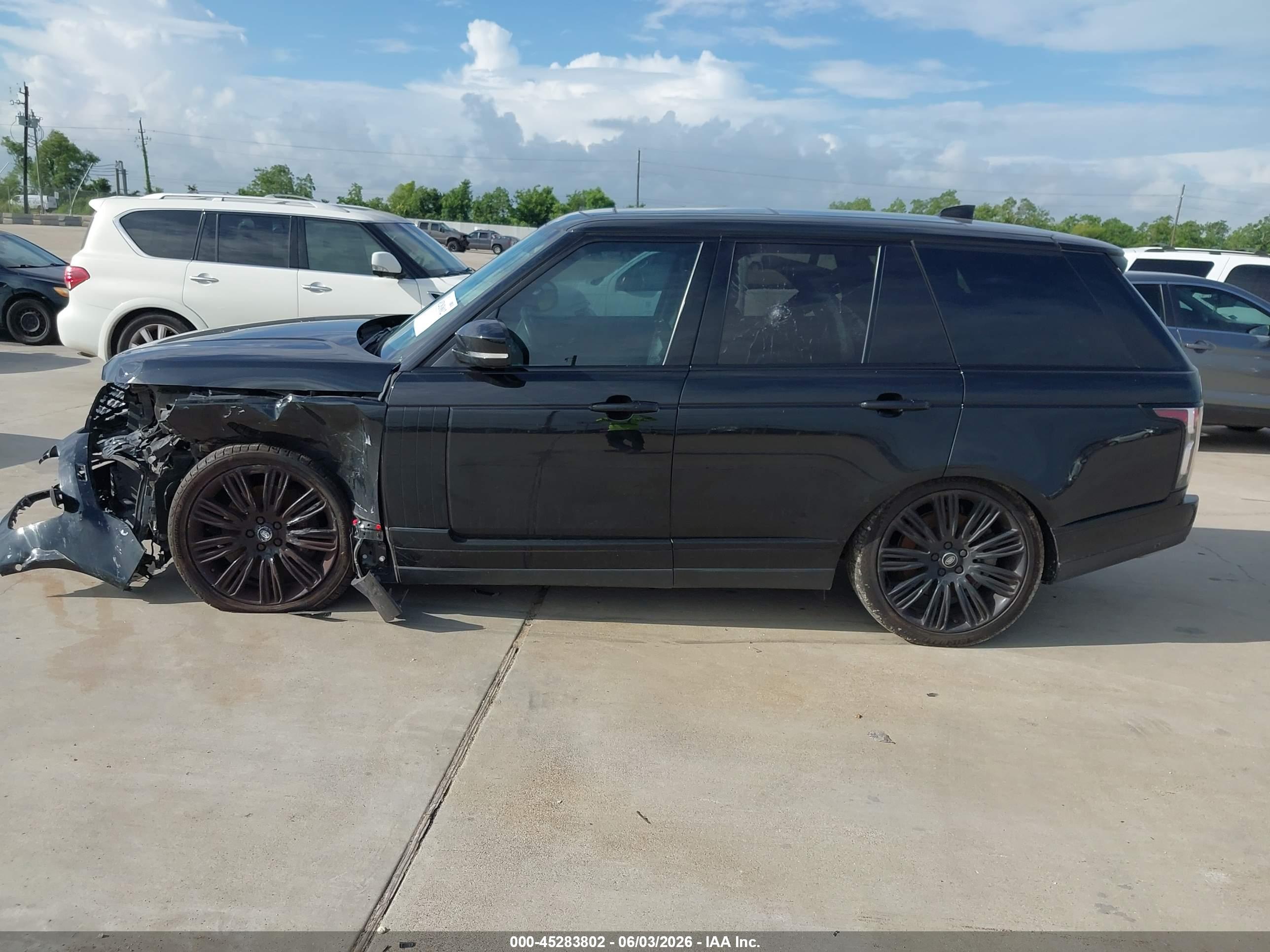 2018 LAND ROVER RANGE ROVER 3.0L V6 SUPERCHARGED HSE