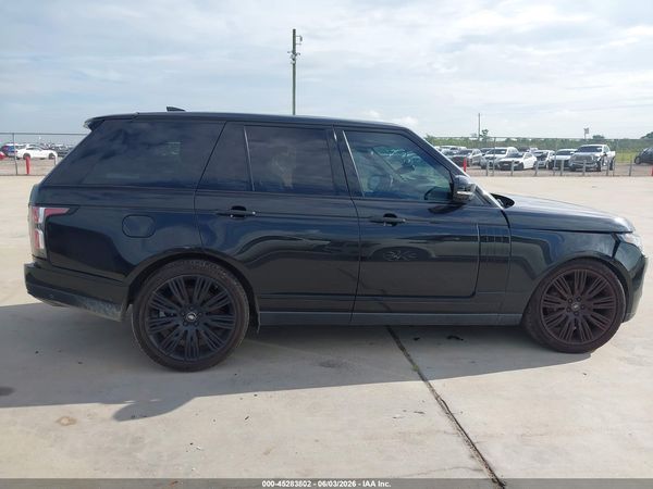 2018 LAND ROVER RANGE ROVER 3.0L V6 SUPERCHARGED HSE