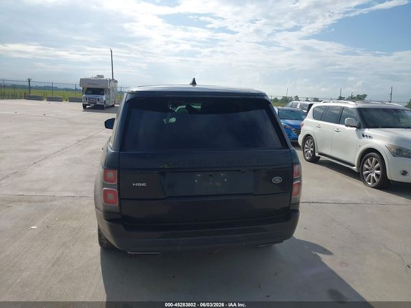 2018 LAND ROVER RANGE ROVER 3.0L V6 SUPERCHARGED HSE