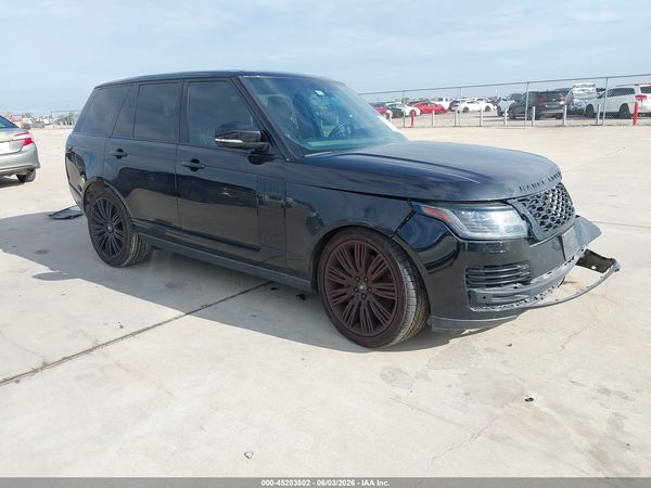 2018 LAND ROVER RANGE ROVER 3.0L V6 SUPERCHARGED HSE