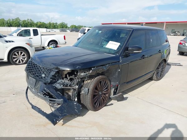 2018 LAND ROVER RANGE ROVER 3.0L V6 SUPERCHARGED HSE