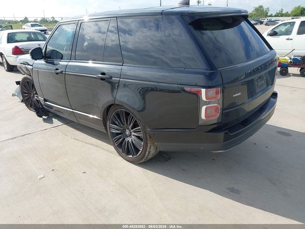 2018 LAND ROVER RANGE ROVER 3.0L V6 SUPERCHARGED HSE
