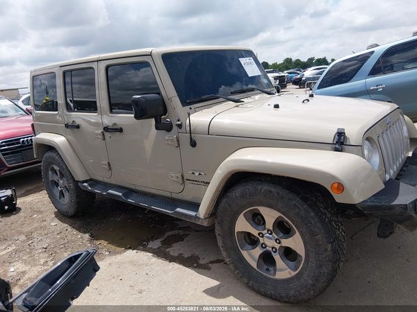 2018 JEEP WRANGLER JK UNLIMITED SAHARA 4X4