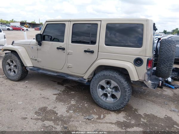 2018 JEEP WRANGLER JK UNLIMITED SAHARA 4X4