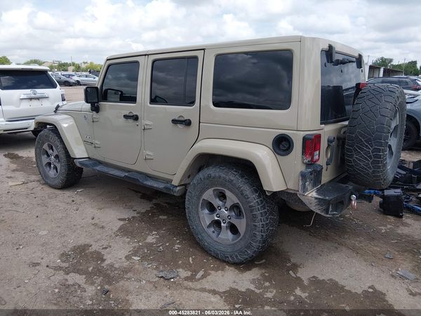 2018 JEEP WRANGLER JK UNLIMITED SAHARA 4X4