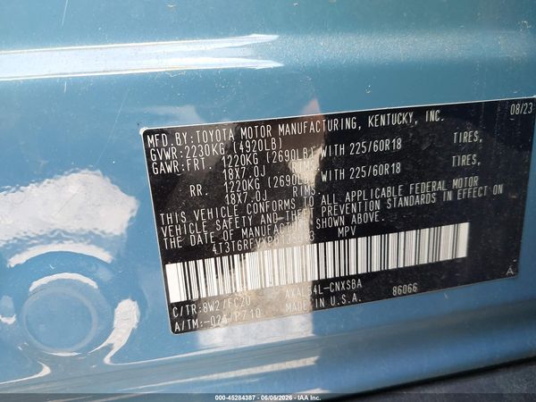 2023 TOYOTA RAV4 HYBRID SE
