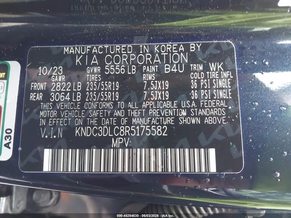 2024 KIA EV6 LIGHT LONG RANGE