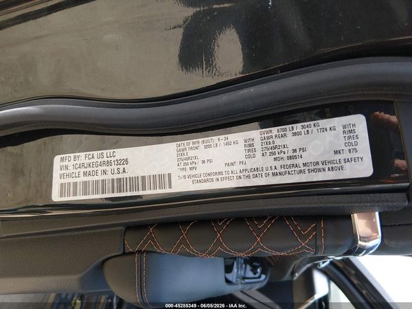 2024 JEEP GRAND CHEROKEE L SUMMIT 4X4