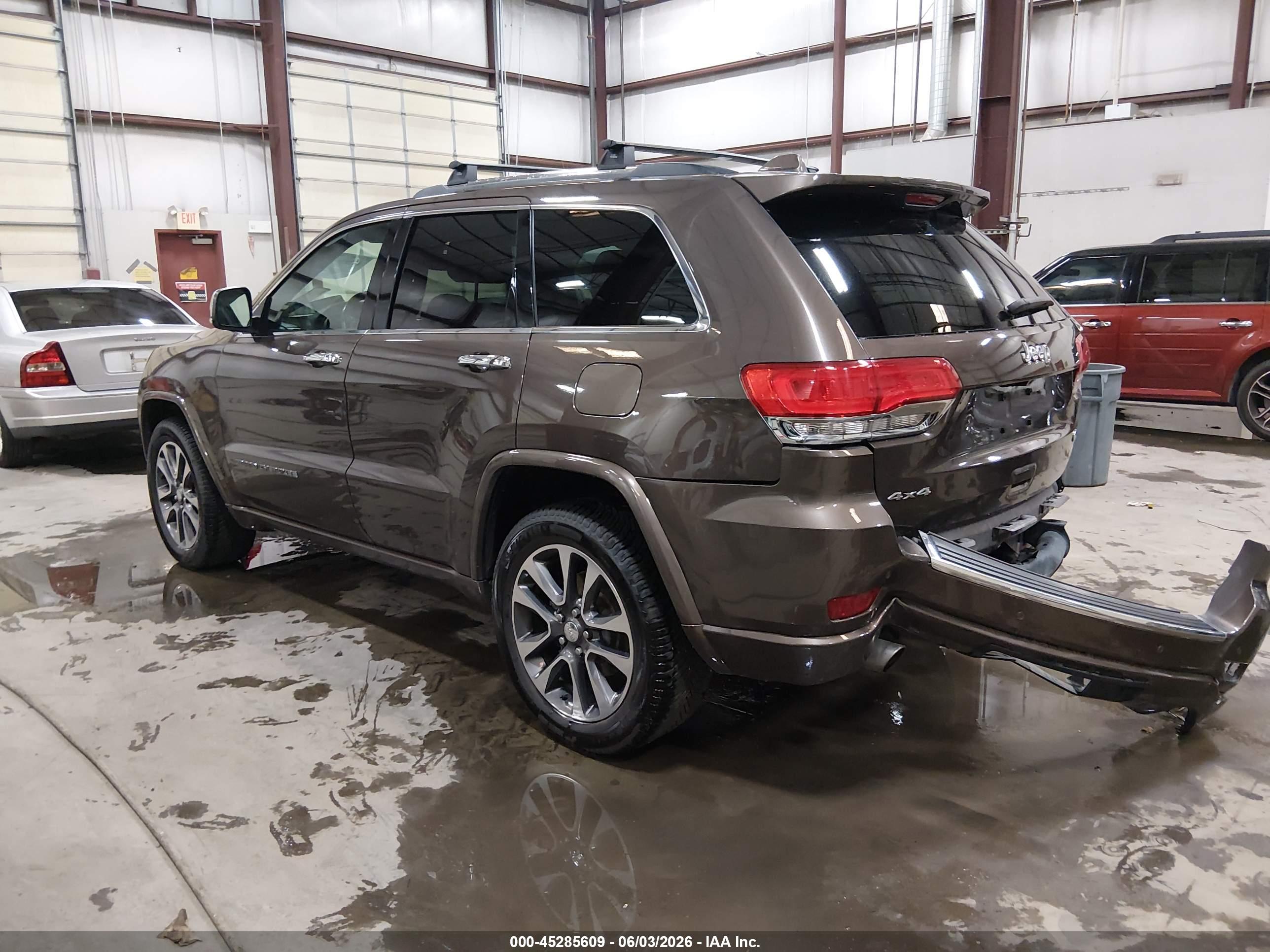 2017 JEEP GRAND CHEROKEE OVERLAND 4X4