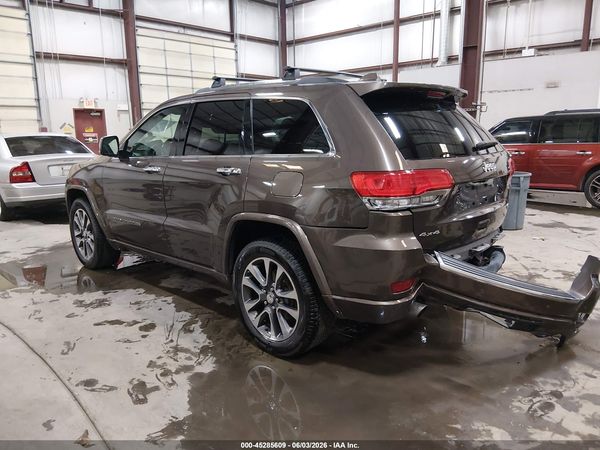 2017 JEEP GRAND CHEROKEE OVERLAND 4X4