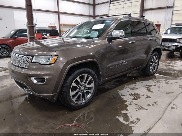 2017 JEEP GRAND CHEROKEE OVERLAND 4X4