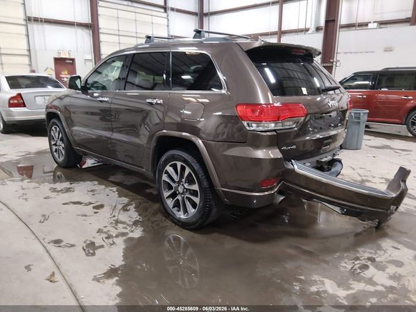 2017 JEEP GRAND CHEROKEE OVERLAND 4X4