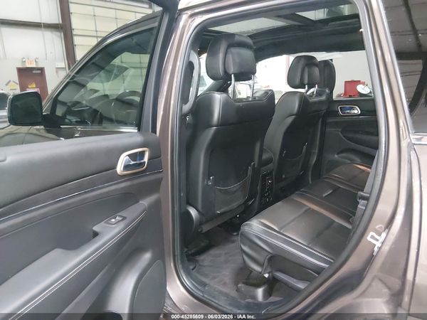 2017 JEEP GRAND CHEROKEE OVERLAND 4X4