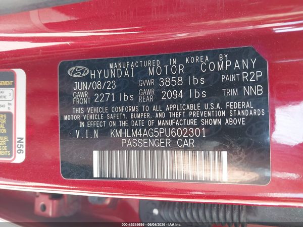 2023 HYUNDAI ELANTRA SEL