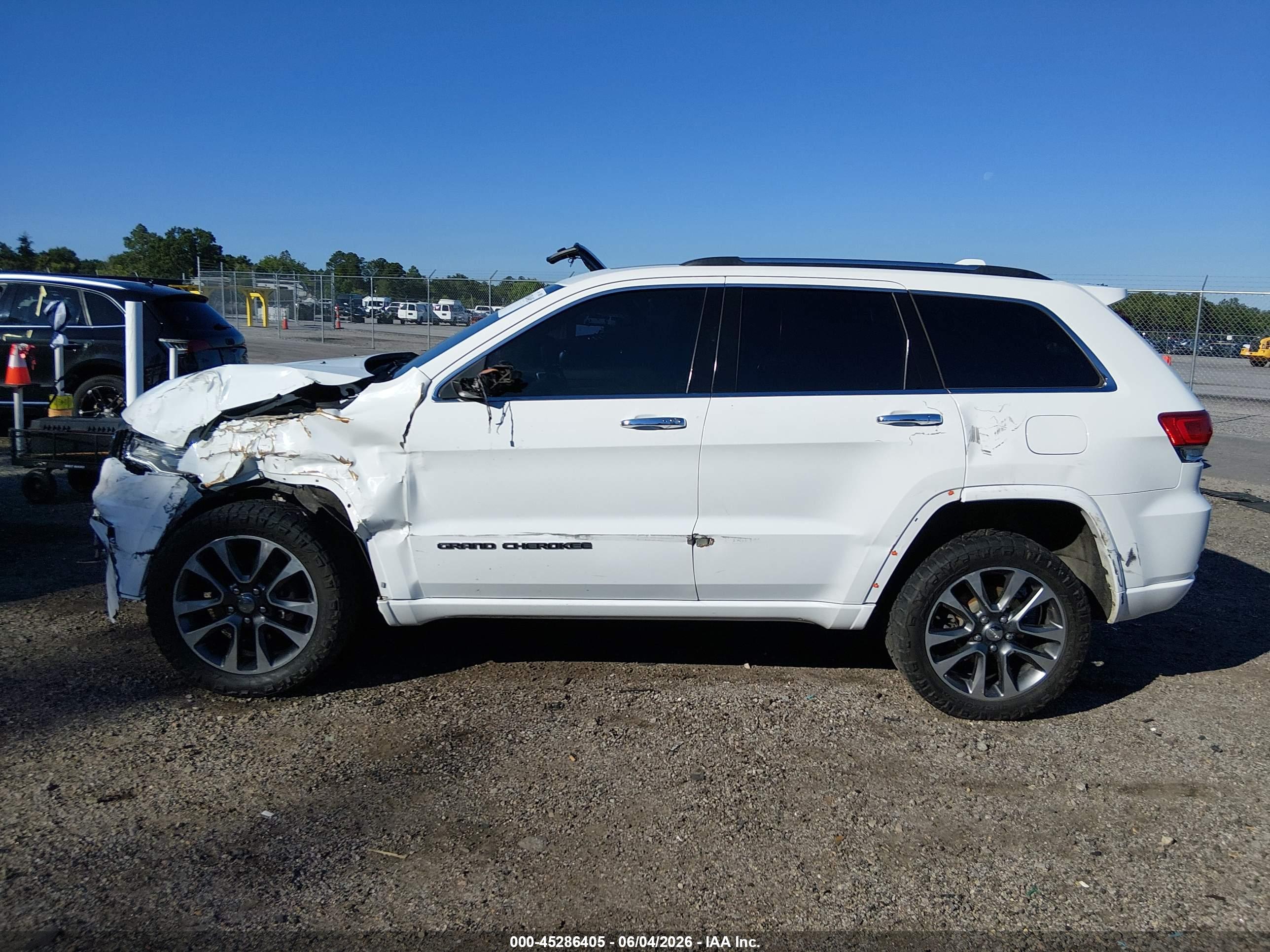 2017 JEEP GRAND CHEROKEE OVERLAND 4X4