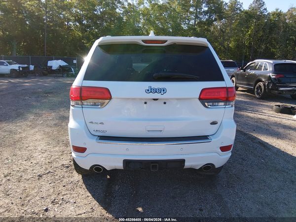 2017 JEEP GRAND CHEROKEE OVERLAND 4X4