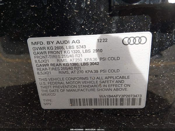 2023 AUDI SQ5