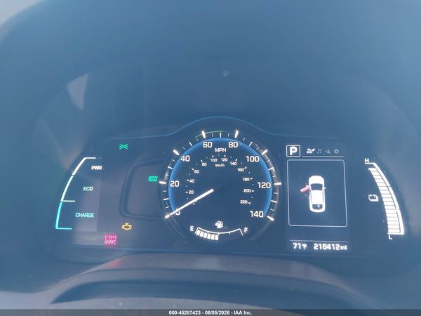 2019 HYUNDAI IONIQ HYBRID BLUE