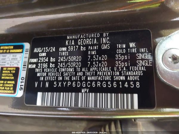 2024 KIA TELLURIDE S