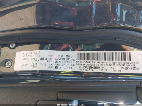 2017 JEEP CHEROKEE TRAILHAWK 4X4