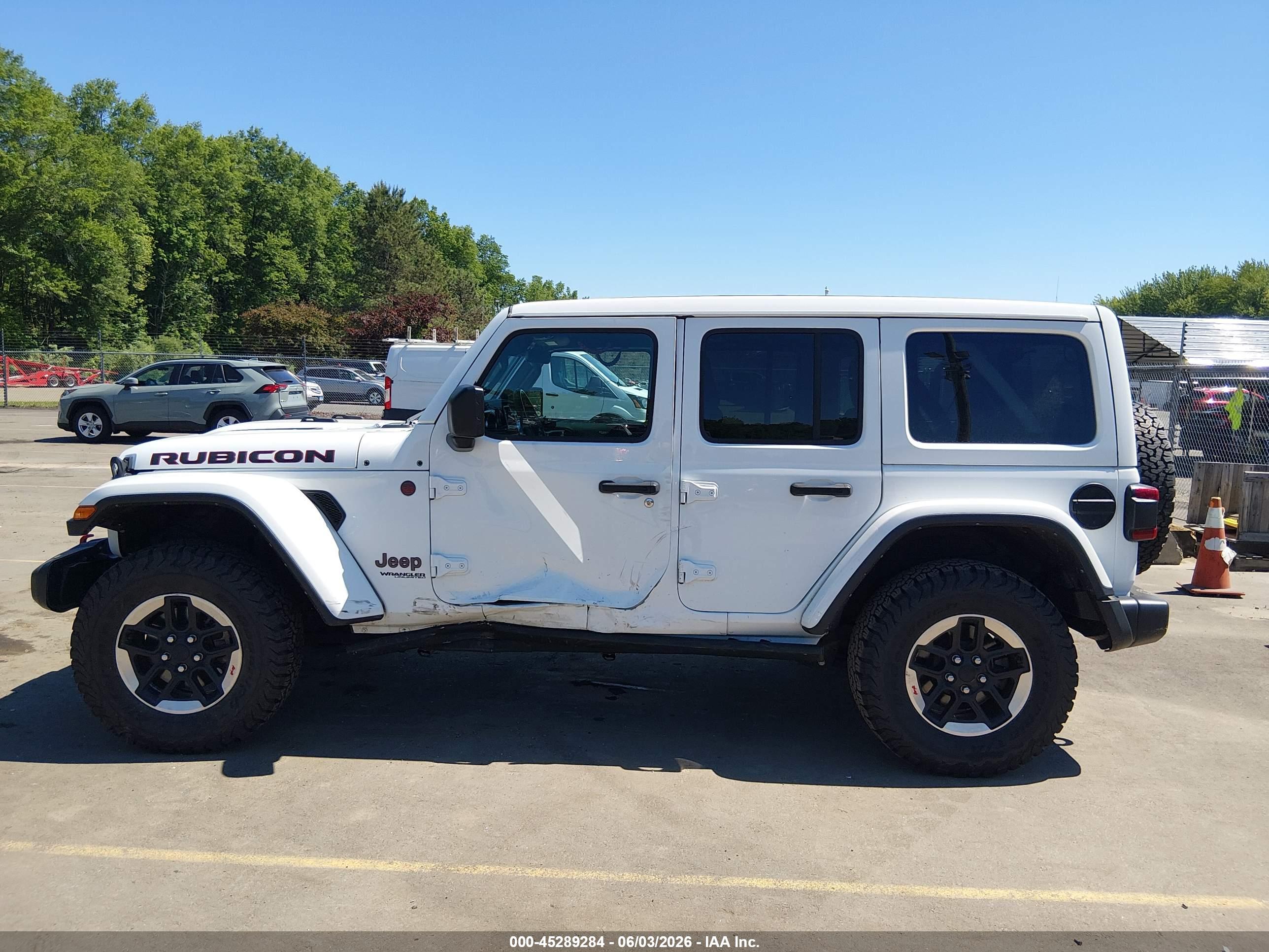 2021 JEEP WRANGLER UNLIMITED RUBICON 4X4