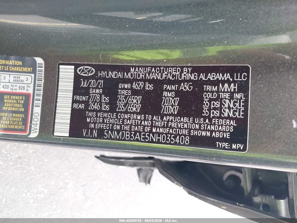 2022 HYUNDAI TUCSON SEL