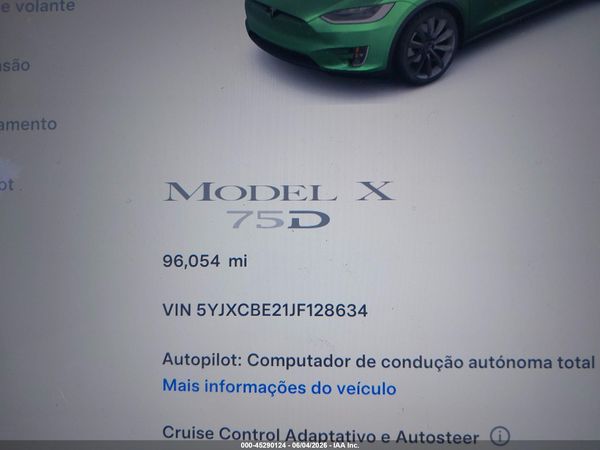 2018 TESLA MODEL X 100D/75D/P100D