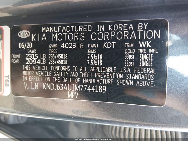 2021 KIA SOUL GT-LINE