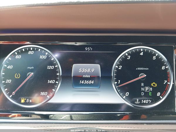 2015 MERCEDES-BENZ S 550 4MATIC
