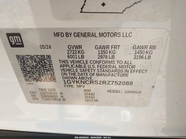 2024 CADILLAC XT5 FWD PREMIUM LUXURY
